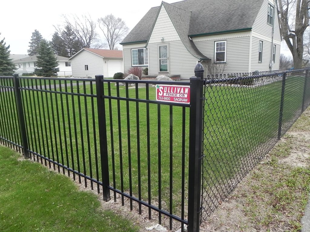 Metal fence